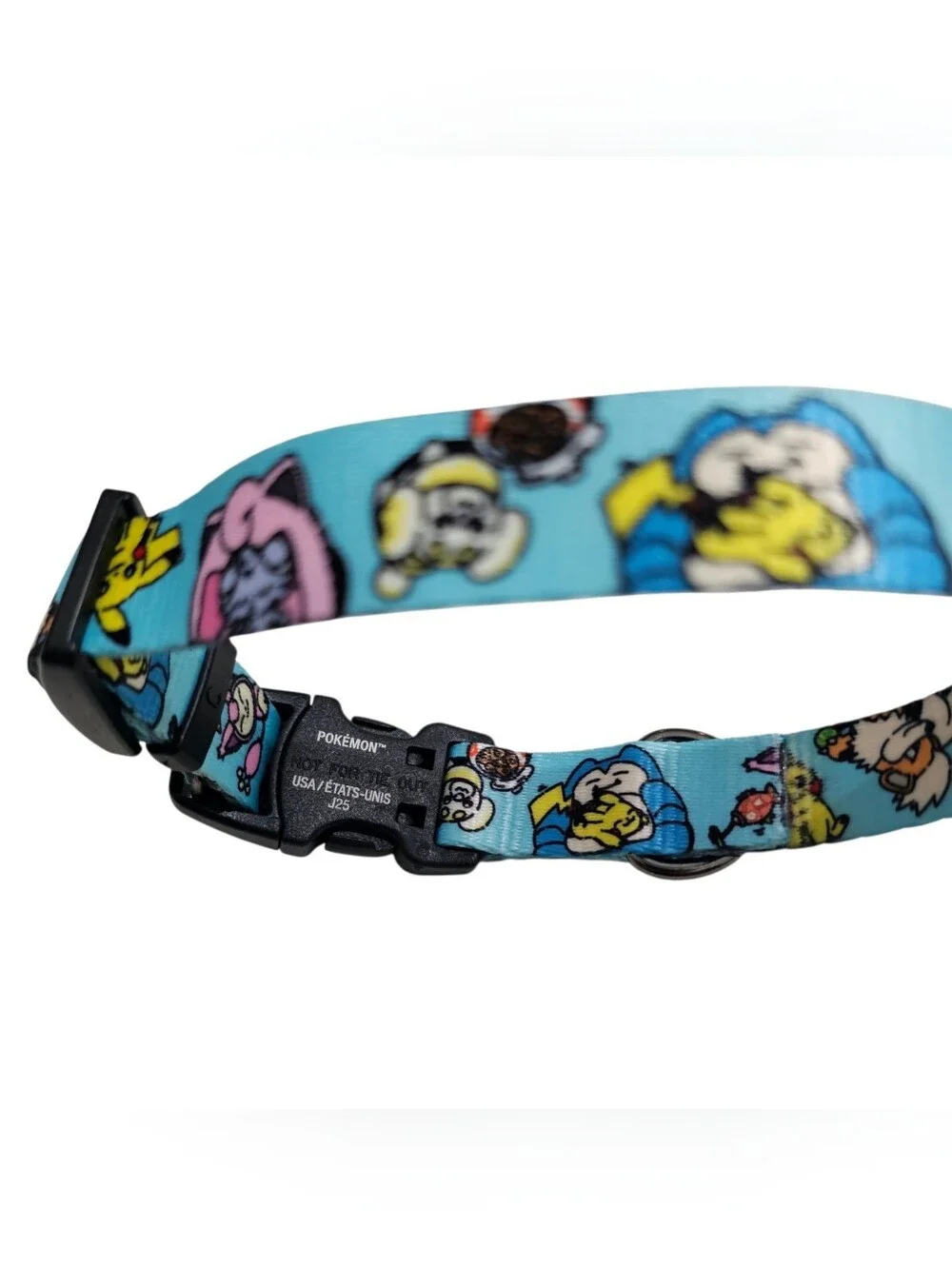 Pokémon Center Sleeping Characters Dog Collar Small Light Blue Snorlax Pikachu